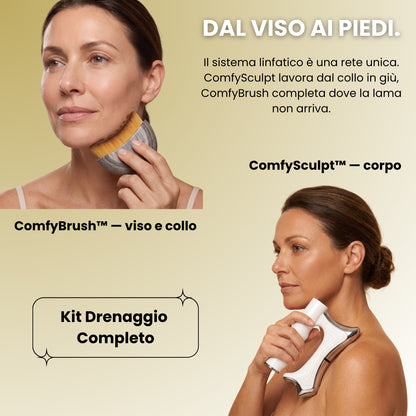 ComfyBrush™ — Spazzola Drenante Viso