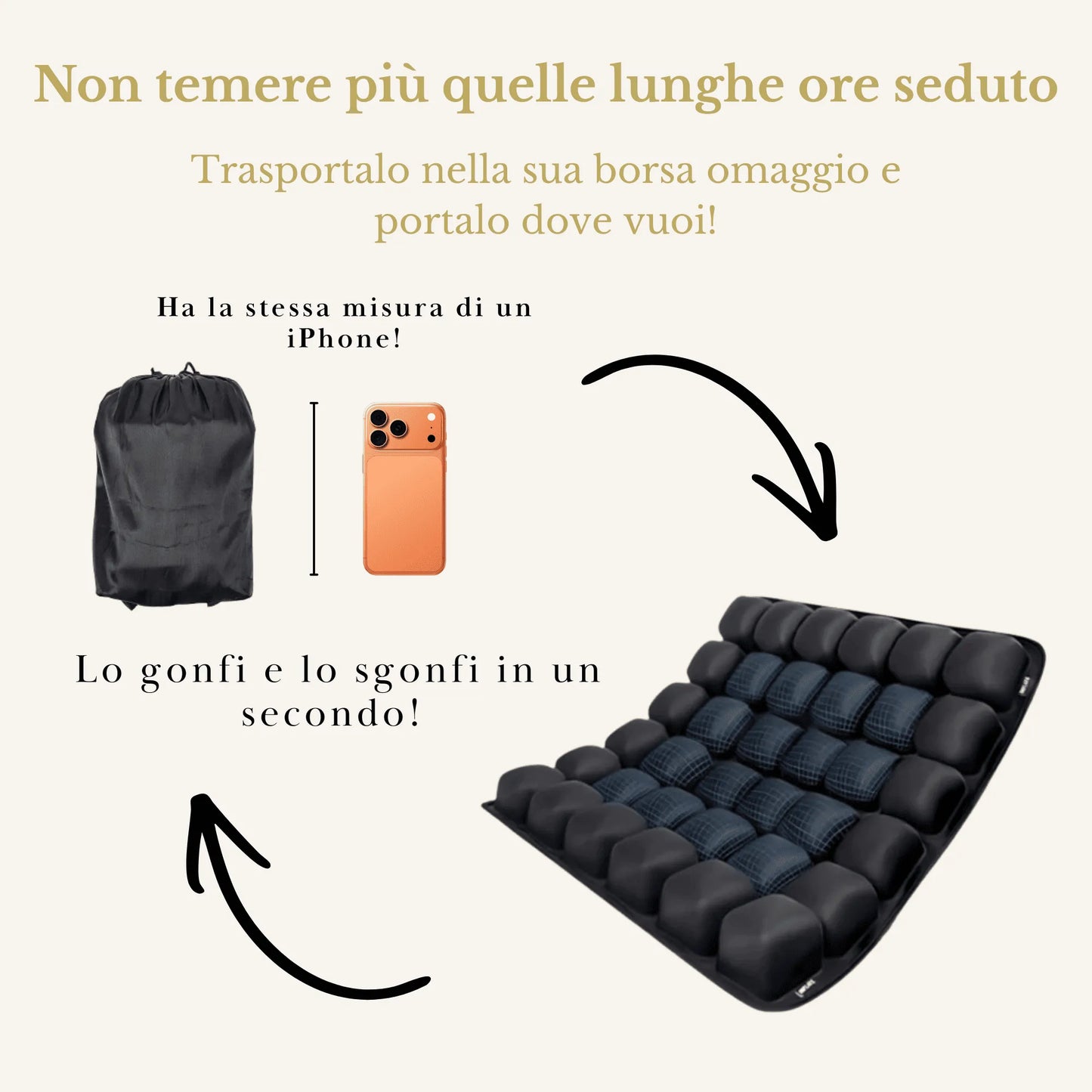 ComfySeat™ - Sollievo Immediato